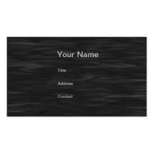 Tarjeta de visita biselada blanco y negro de "M"