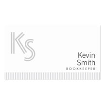 Tarjeta de visita blanca llana elegante de la cont