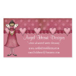 Tarjeta de visita caprichosa:: Diseño del corazón  tarjetas de negocio