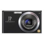 Tarjeta de visita compacta del fotógrafo de la cám