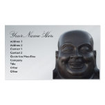 Tarjeta de visita con la cabeza de Buda