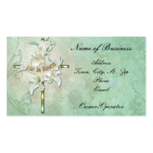 Tarjeta de visita cristiana