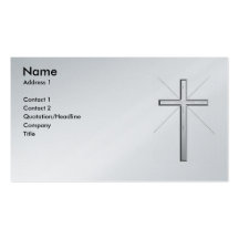 Tarjeta de visita cristiana
