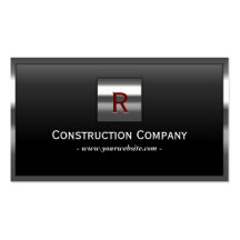 Tarjeta de visita de acero de construcción del mon