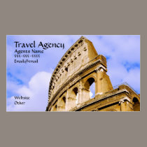 Tarjeta de visita de Agenecy del viaje tarjetas de negocio
