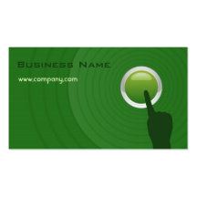 Tarjeta de visita de alta tecnología