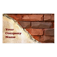 Tarjeta de visita de construcción
