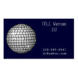 Tarjeta de visita de DJ