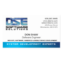 Tarjeta de visita de DSE 1