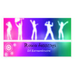 Tarjeta de visita de encargo de DJ