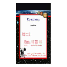 Tarjeta de visita de la astronomía