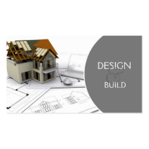 Tarjeta de visita de la construcción/de los arquit