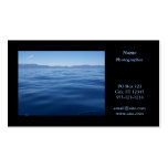 Tarjeta de visita de la fotografía