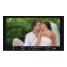 Tarjeta de visita de la fotografía