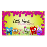 Tarjeta de visita de la guardería - pequeños monst