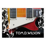 Tarjeta de visita de la guitarra