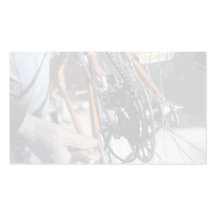 tarjeta de visita de la reparación de la bici