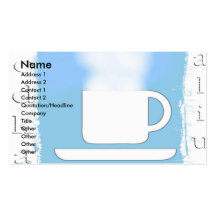 Tarjeta de visita de Latte