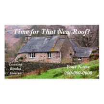 Tarjeta de visita de los Roofers