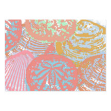 Tarjeta de visita de los Seashells