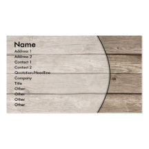 Tarjeta de visita de madera #2