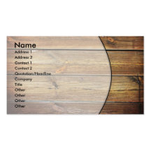 Tarjeta de visita de madera #3