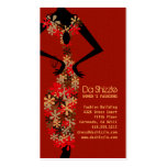 Tarjeta de visita de moda de DA Shizzle2