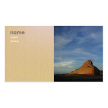 Tarjeta de visita de Shiprock