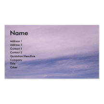 Tarjeta de visita de Skyscape