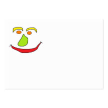Tarjeta de visita de Sr. Smiles