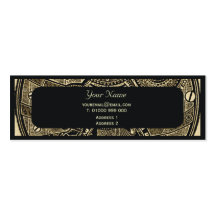 Tarjeta de visita de Steampunk