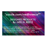 TARJETA de VISITA de zazzle.com/nedhreece*" -