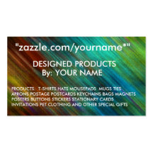 TARJETA de VISITA de ZAZZLE zazzle.com/yoourname* 