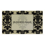 Tarjeta de visita decorativa