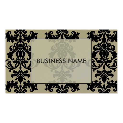 Tarjeta de visita decorativa