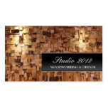 Tarjeta de visita decorativa moderna del estudio d
