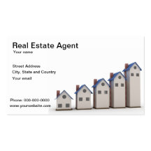 Tarjeta de visita del agente inmobiliario