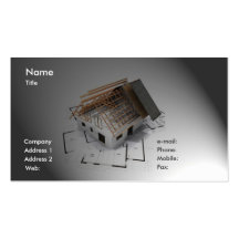 Tarjeta de visita del arquitecto
