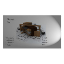 Tarjeta de visita del arquitecto