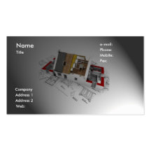 Tarjeta de visita del arquitecto