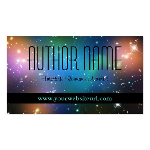 Tarjeta de visita del autor de Sci Fi