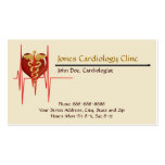 Tarjeta de visita del cardiólogo
