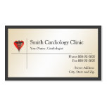 Tarjeta de visita del cardiólogo