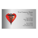 Tarjeta de visita del cardiólogo