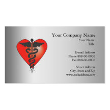 Tarjeta de visita del cardiólogo