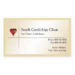 Tarjeta de visita del cardiólogo
