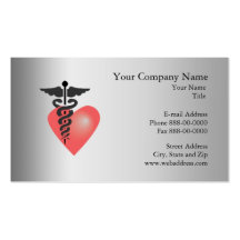 Tarjeta de visita del cardiólogo