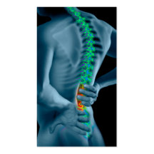 Tarjeta de visita del Chiropractor