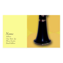 Tarjeta de visita del Clarinet para ClarinetCentra