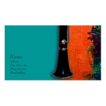 Tarjeta de visita del Clarinet para ClarinetCentra
